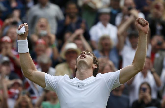 E' finita: Murray  in semifinale. Reuters
